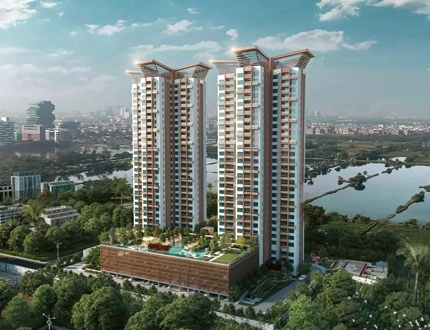 3.5 BHK - Type A Floor Plan