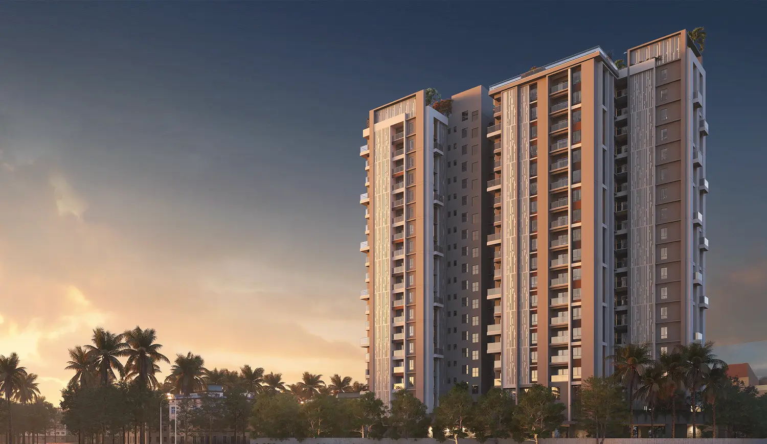 3 BHK - Type A Floor Plan