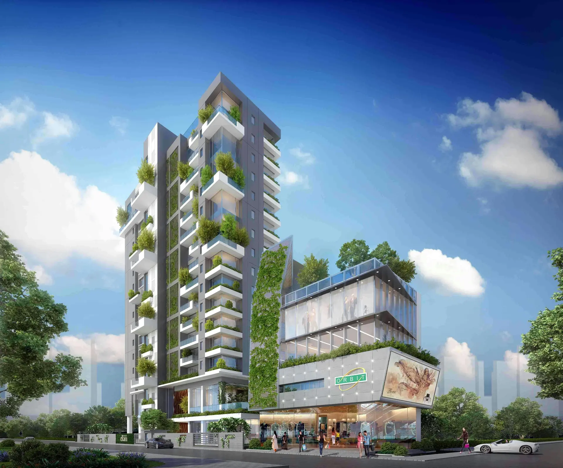 4 BHK - Type A Floor Plan