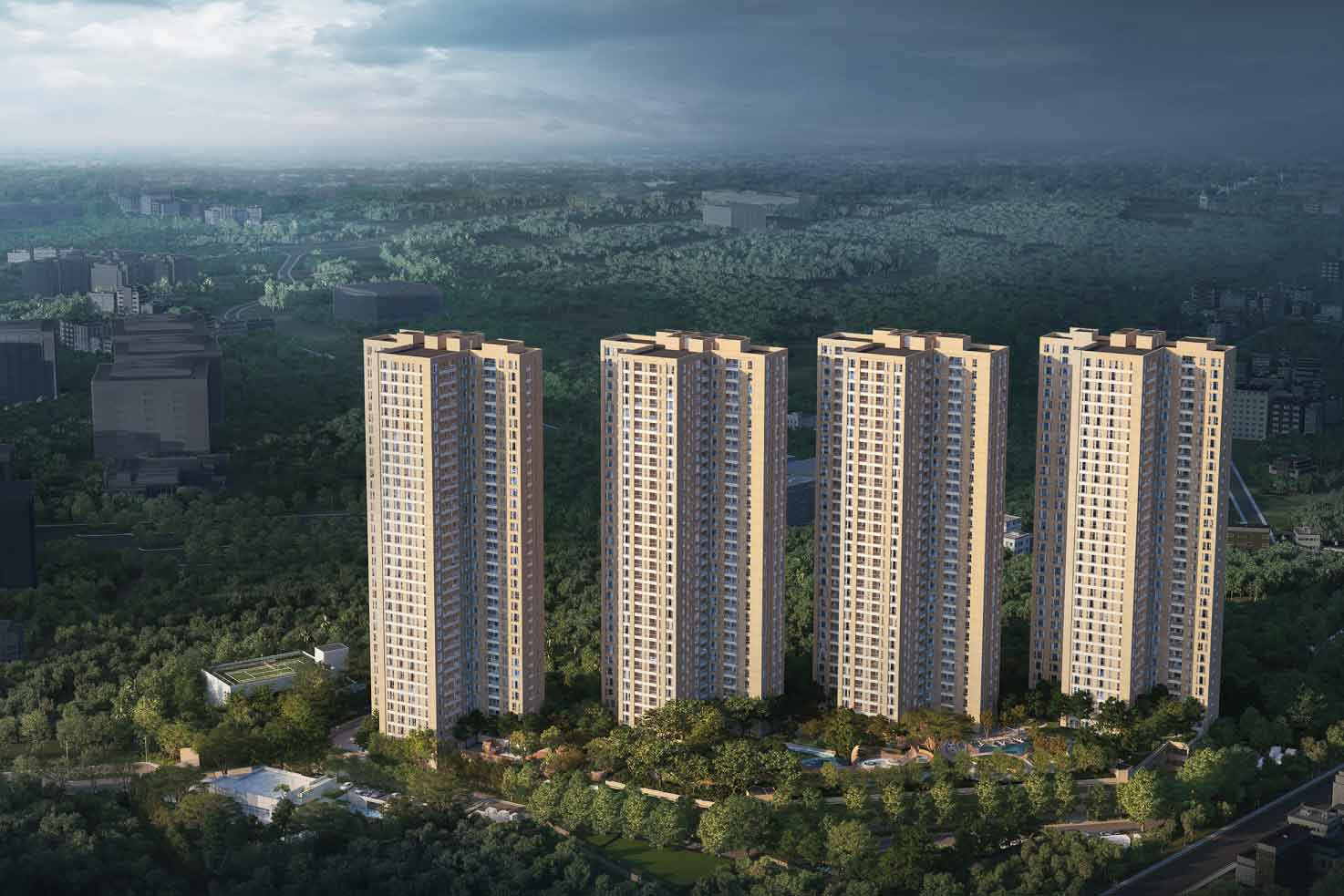 3 BHK + 3T Floor Plan