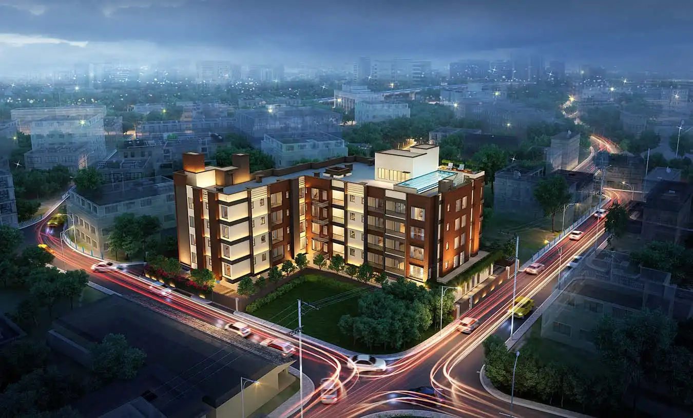 2 BHK - Type A Floor Plan