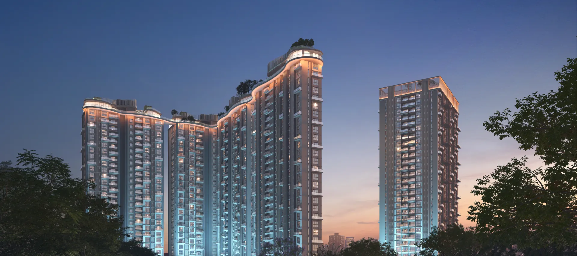 3 BHK + 2T Floor Plan