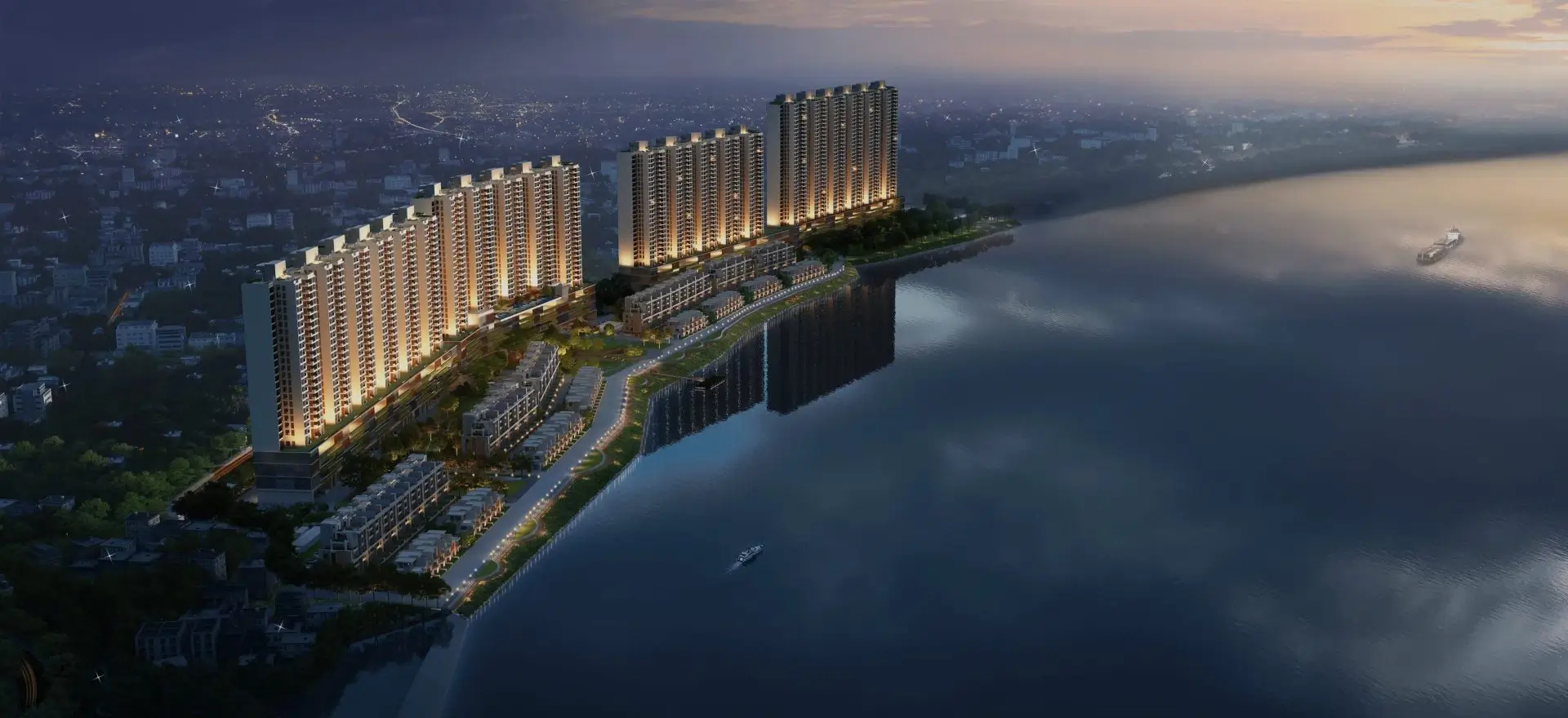 2 BHK Apartment Floor Plan