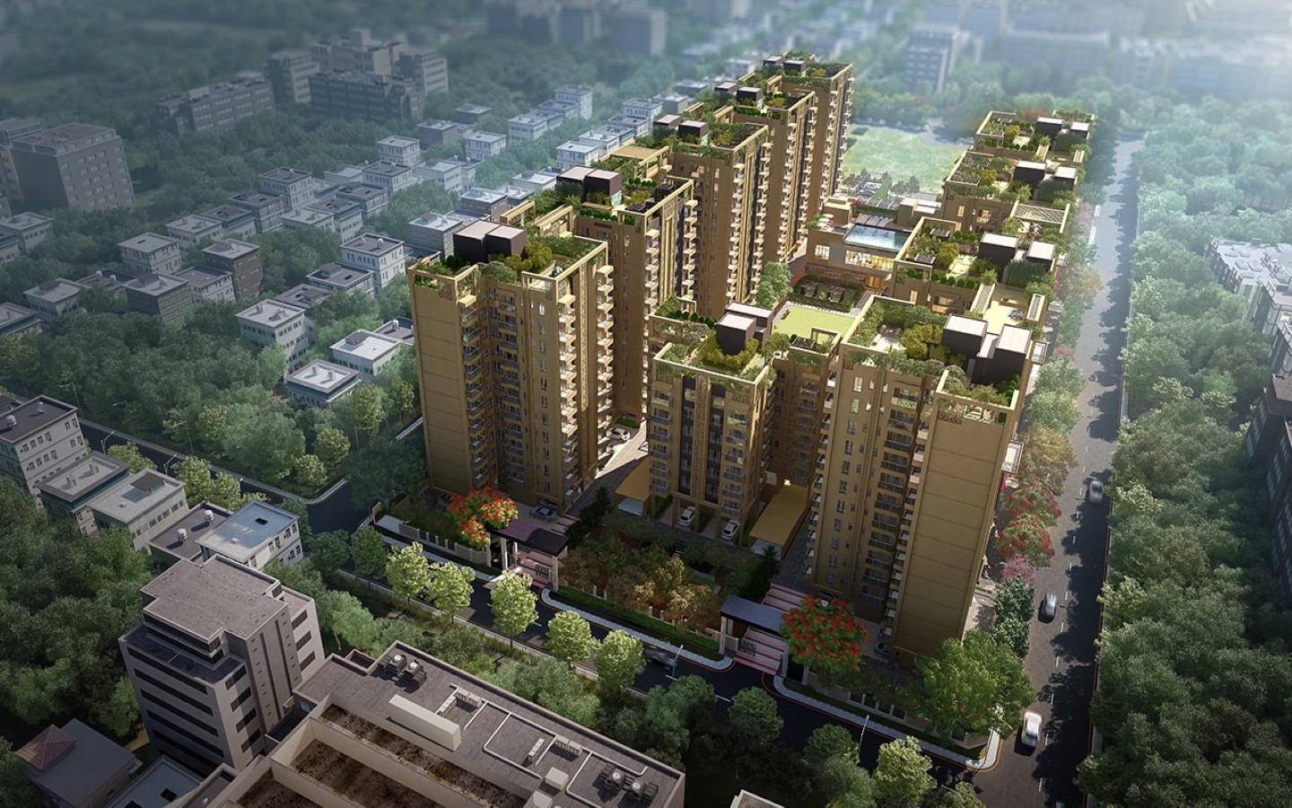 2 BHK - Type A Floor Plan