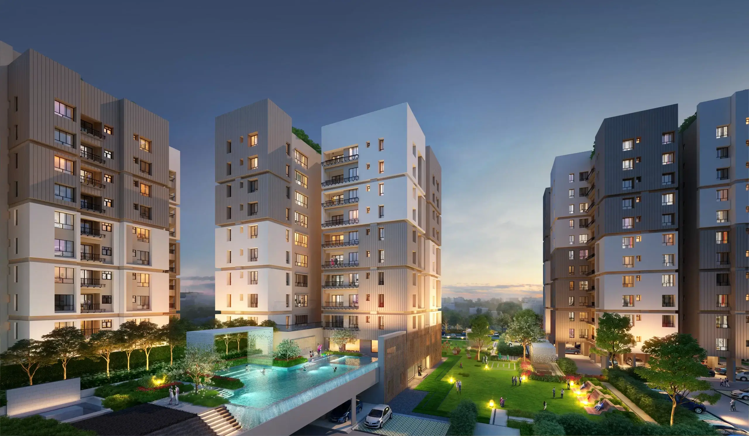 2 BHK - Type A Floor Plan